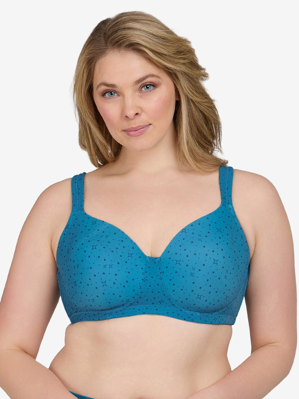 leading lady The Brigitte Full Coverage - Padded Wireless T-Shirt Bra