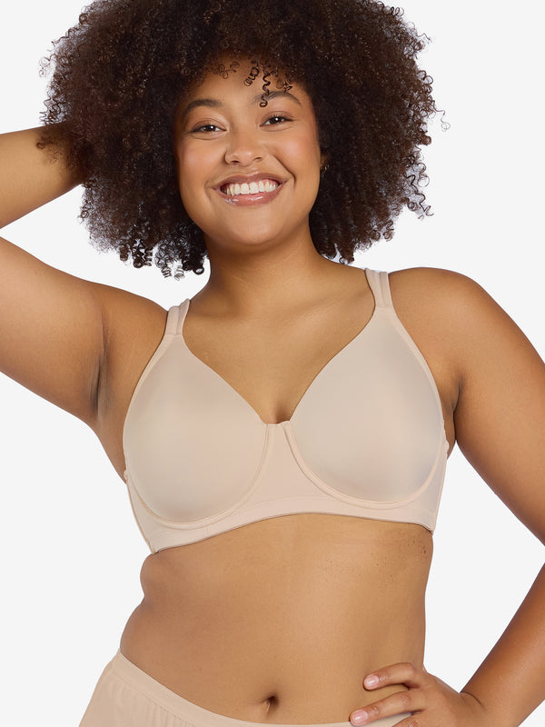leading lady The Brigitte Full Coverage - Padded Wireless T-Shirt Bra