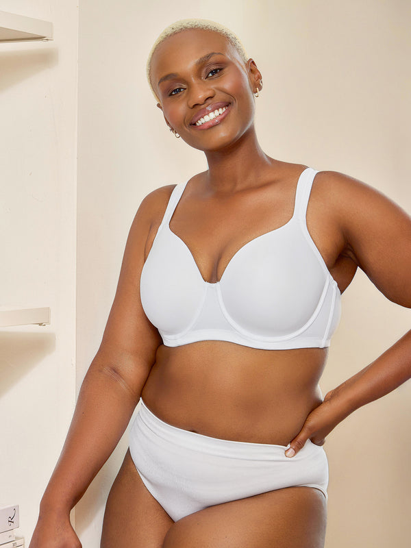 Leading Lady The Brigitte Full Coverage - Padded Wireless T-Shirt Bra