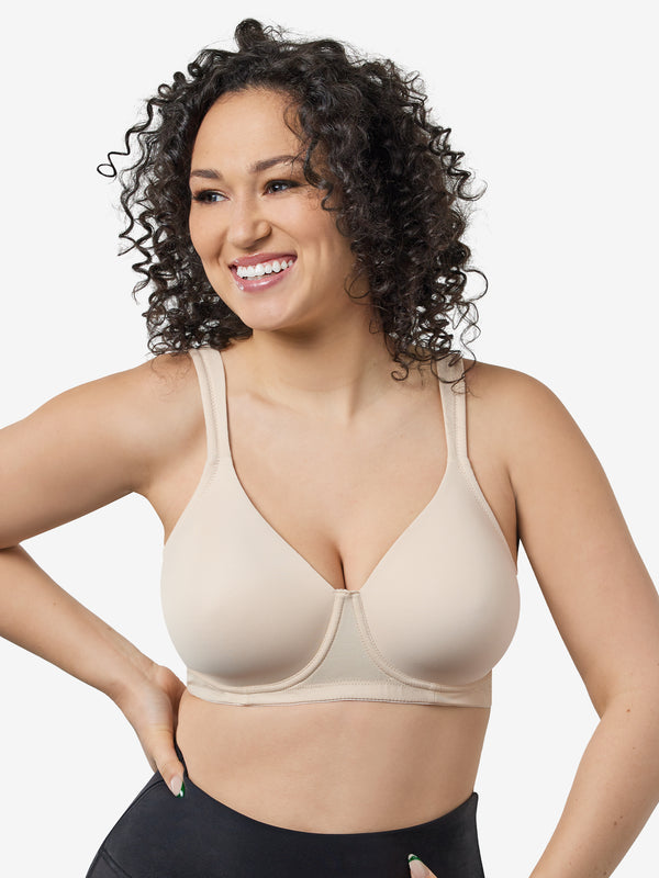 leading lady The Brigitte Full Coverage - Padded Wireless T-Shirt Bra