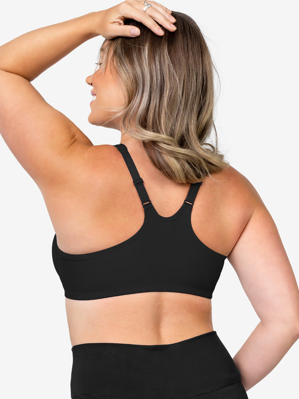 Leading Lady The Brigitte Racerback - Front-Closure Underwire T-Shirt Bra