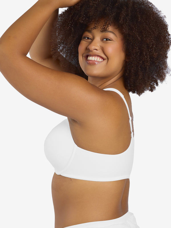 Leading Lady The Brigitte Racerback - Front-Closure Underwire T-Shirt Bra