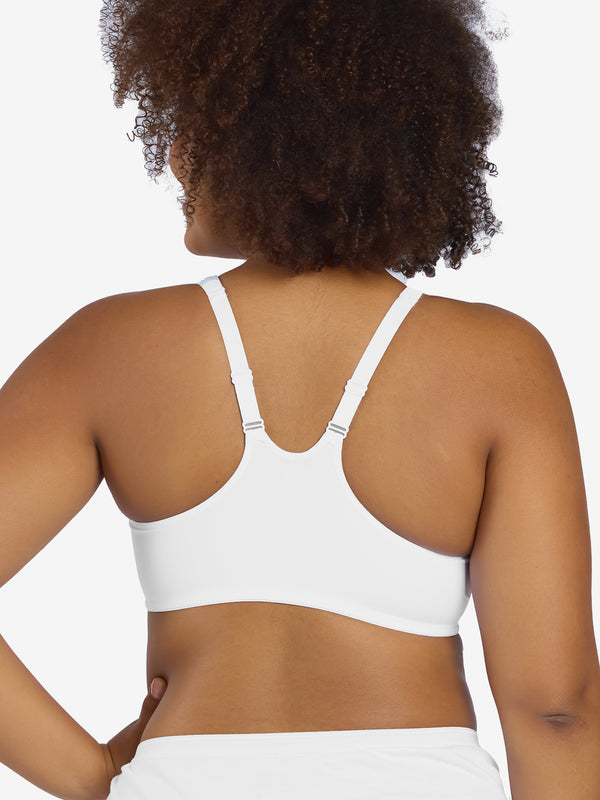 Leading Lady The Brigitte Racerback - Front-Closure Underwire T-Shirt Bra