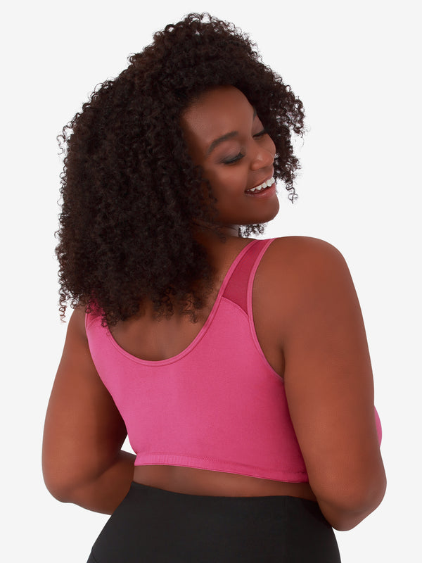 Leading Lady The Charlene - Seamless Comfort Crossover With Mesh