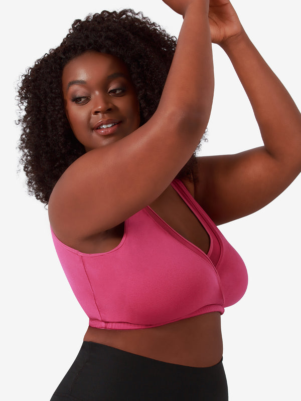 Leading Lady The Charlene - Seamless Comfort Crossover With Mesh