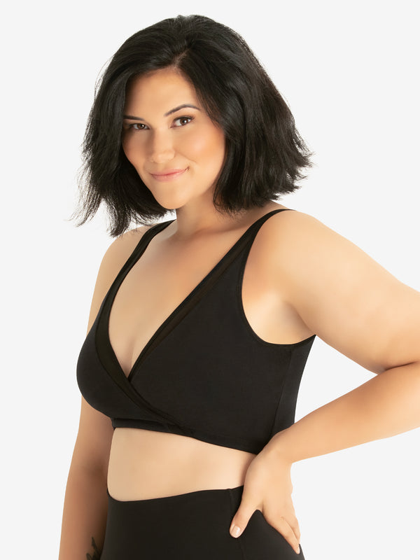 Leading Lady The Charlene - Seamless Comfort Crossover With Mesh