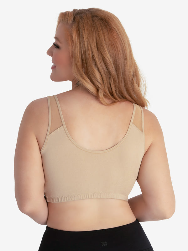 Leading Lady The Charlene - Seamless Comfort Crossover With Mesh