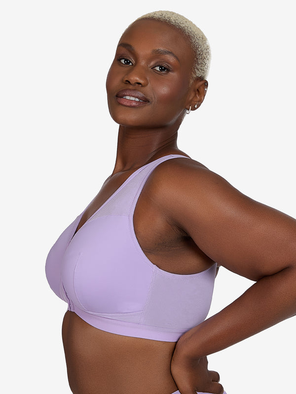 Leading Lady The Harper - Wireless Mesh Front-Closure Bra