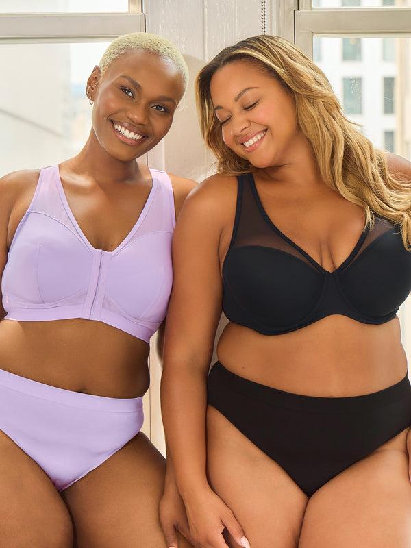 Leading Lady The Harper - Wireless Mesh Front-Closure Bra