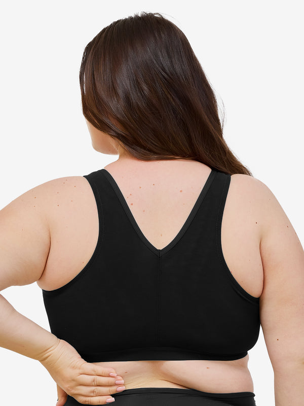 Leading Lady The Harper - Wireless Mesh Front-Closure Bra