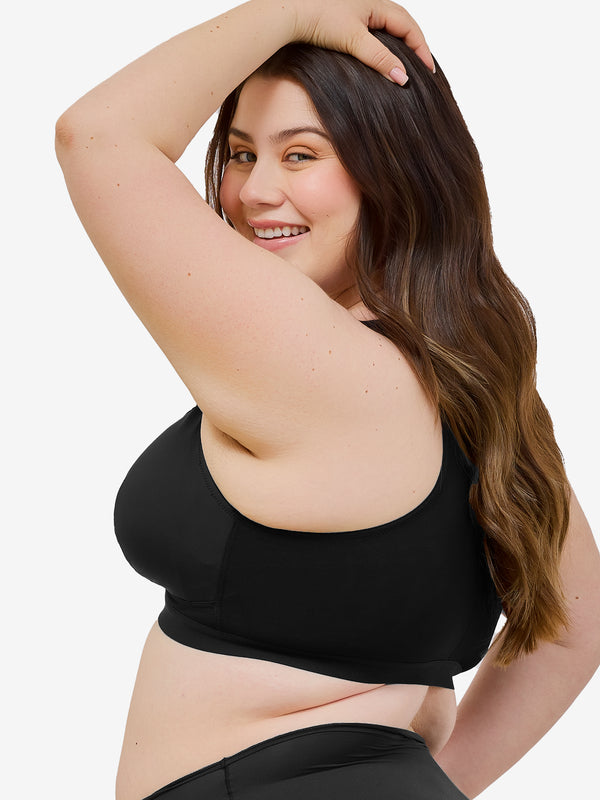 Leading Lady The Harper - Wireless Mesh Front-Closure Bra