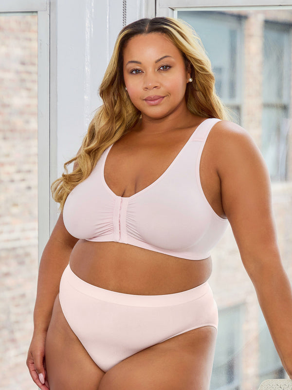 Leading Lady The Laurel - Seamless Comfort Front-Closure Bra
