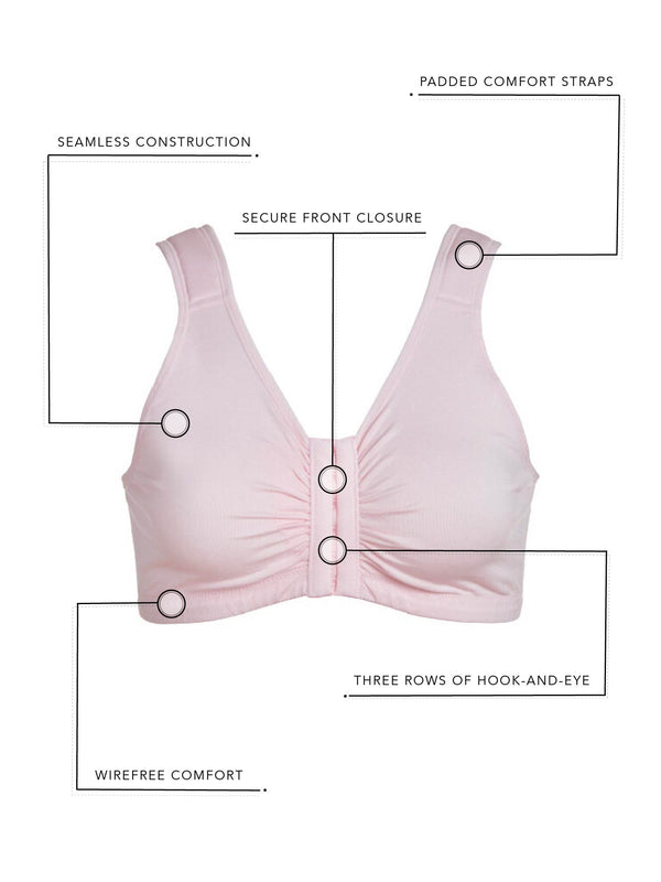 Leading Lady The Laurel - Seamless Comfort Front-Closure Bra