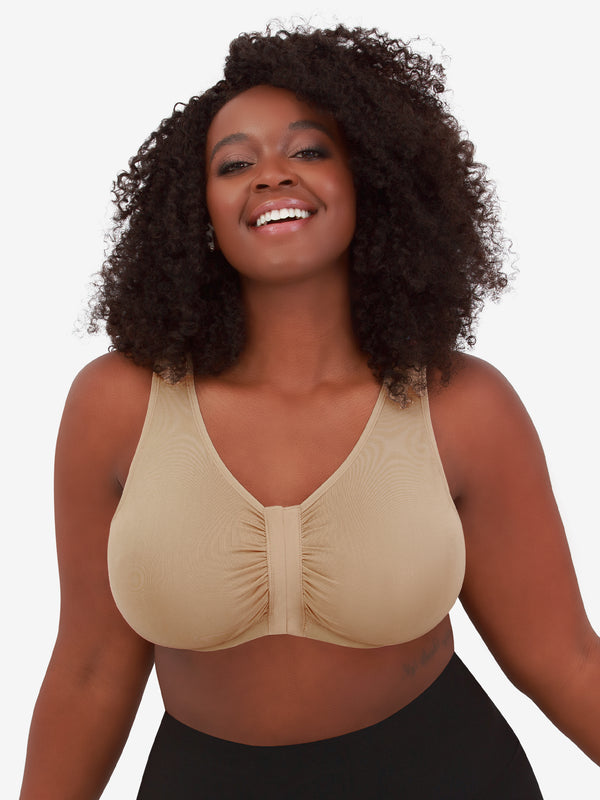 leading lady The Laurel - Seamless Comfort Front-Closure Bra