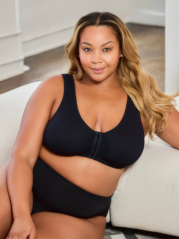 Leading Lady The Laurel - Seamless Comfort Front-Closure Bra