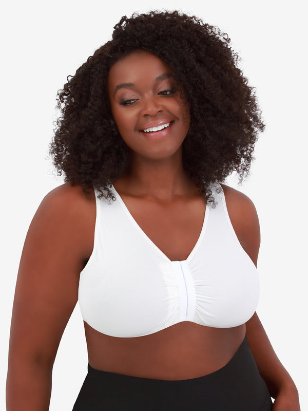 leading lady The Laurel - Seamless Comfort Front-Closure Bra