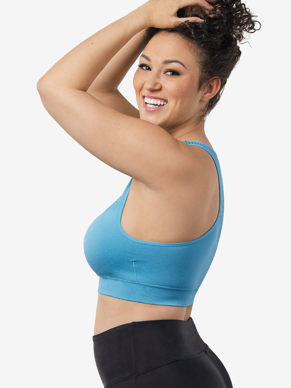 Leading Lady The Lea - Cooling Low-Impact Racerback Sports Bra