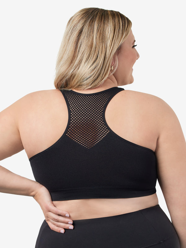 Leading Lady The Lea - Cooling Low-Impact Racerback Sports Bra