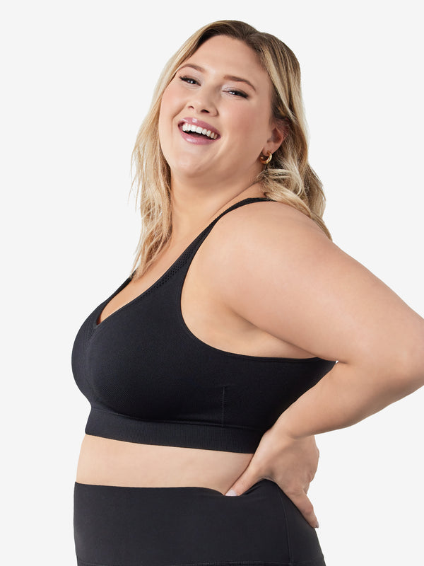 Leading Lady The Lea - Cooling Low-Impact Racerback Sports Bra