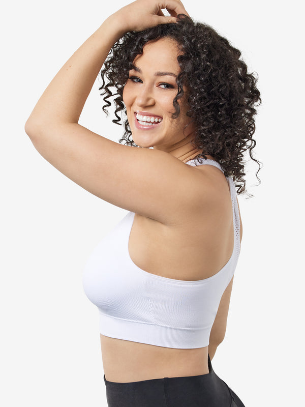 Leading Lady The Lea - Cooling Low-Impact Racerback Sports Bra
