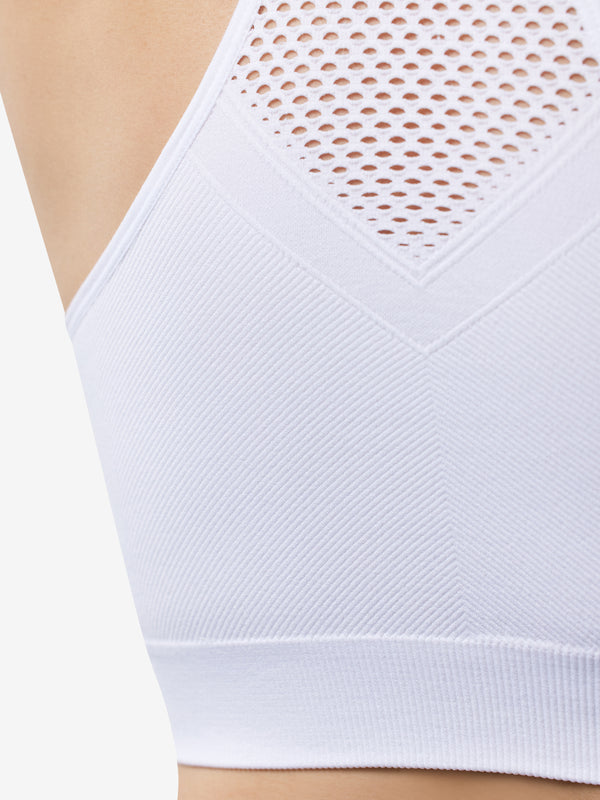 Leading Lady The Lea - Cooling Low-Impact Racerback Sports Bra