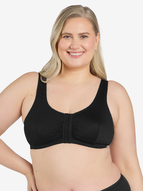 leading lady The Marlene - Silky Front-Closure Comfort Bra