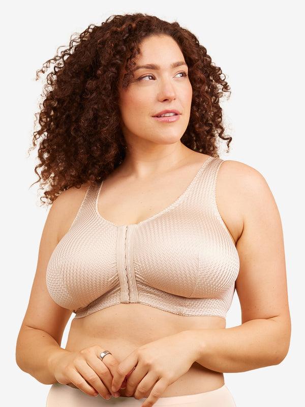 leading lady The Marlene - Silky Front-Closure Comfort Bra