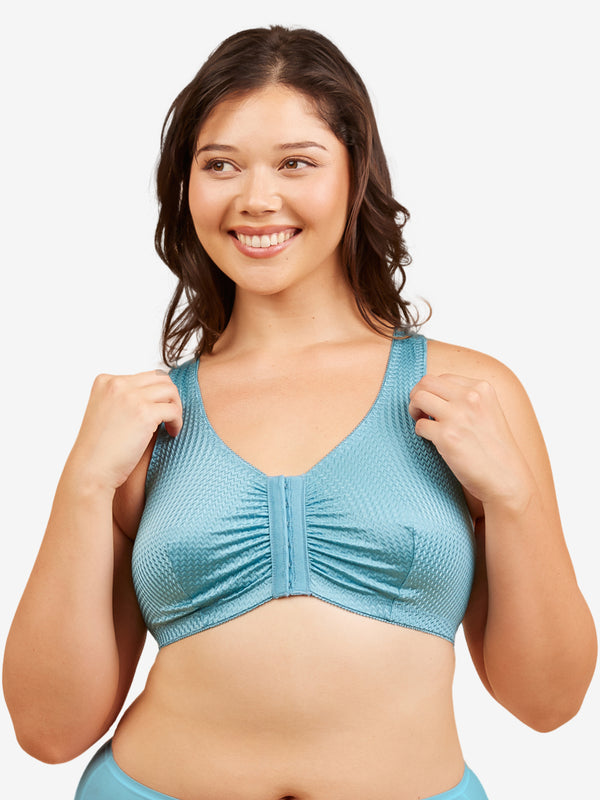 leading lady The Marlene - Silky Front-Closure Comfort Bra