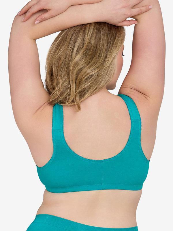 leading Lady The Meryl - Cotton Front-Closure Comfort & Sleep Bra