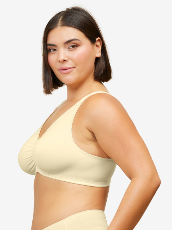Leading Lady The Meryl - Cotton Front-Closure Comfort & Sleep Bra