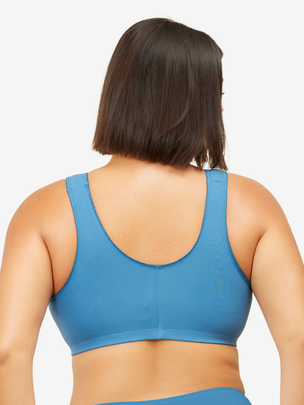Leading Lady The Meryl - Cotton Front-Closure Comfort & Sleep Bra