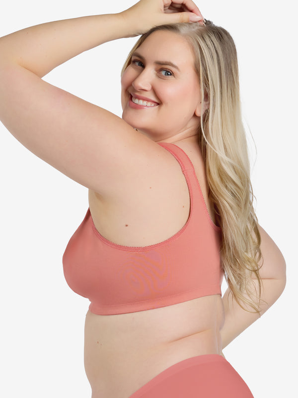 Leading Lady The Meryl - Cotton Front-Closure Comfort & Sleep Bra