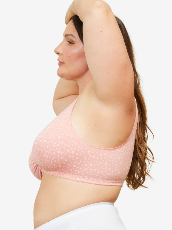 Leading Lady The Meryl - Cotton Front-Closure Comfort & Sleep Bra