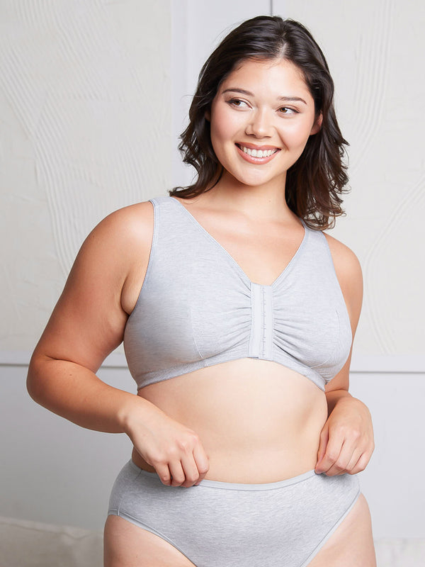 Leading Lady The Meryl - Cotton Front-Closure Comfort & Sleep Bra