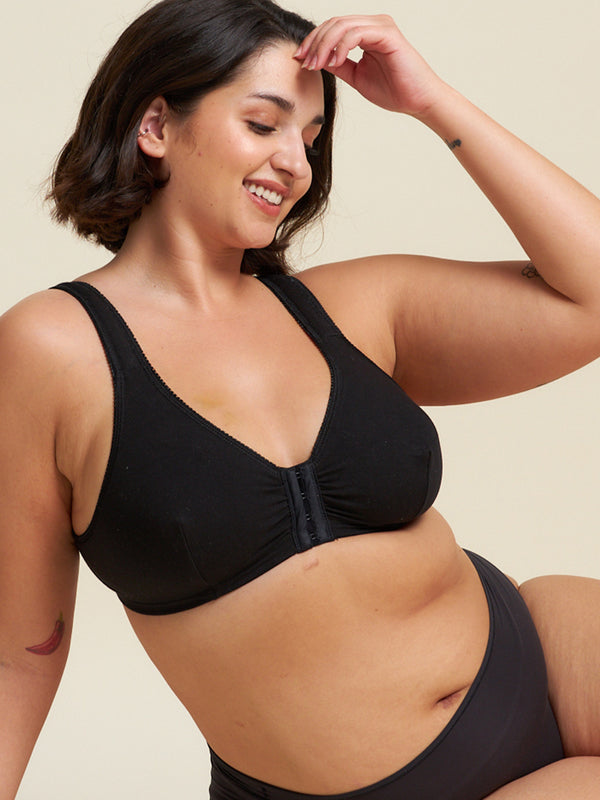 Leading Lady The Meryl - Cotton Front-Closure Comfort & Sleep Bra