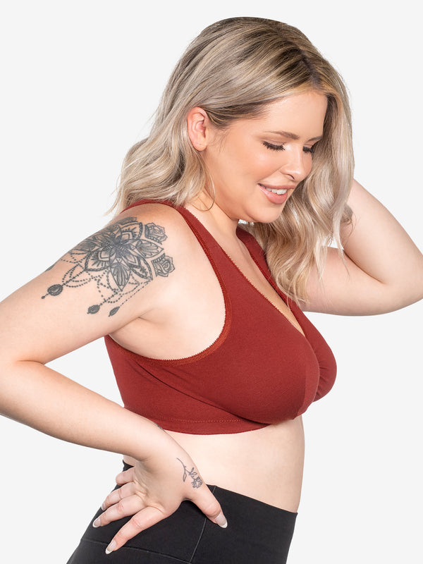 Leading Lady The Meryl - Cotton Front-Closure Comfort & Sleep Bra