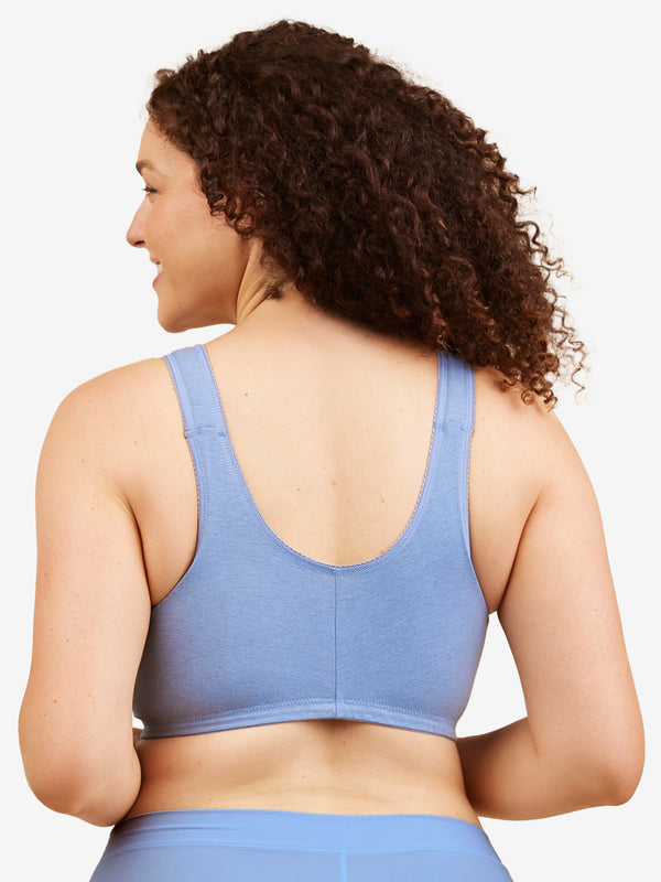 Leading Lady The Meryl - Cotton Front-Closure Comfort & Sleep Bra