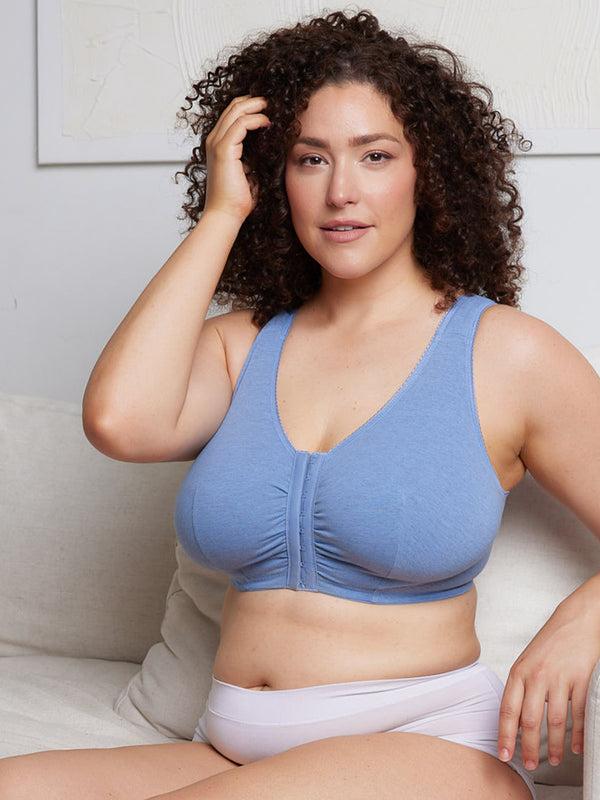 Leading Lady The Meryl - Cotton Front-Closure Comfort & Sleep Bra