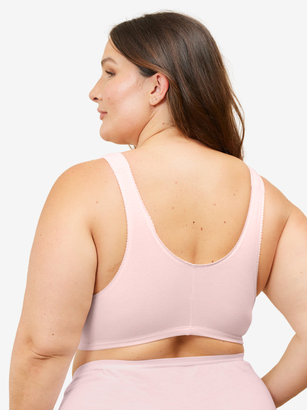 Leading Lady The Meryl - Cotton Front-Closure Comfort & Sleep Bra