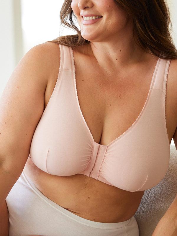 Leading Lady The Meryl - Cotton Front-Closure Comfort & Sleep Bra