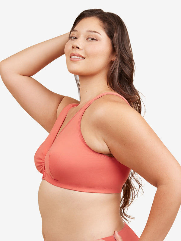 Leading Lady The Meryl - Cotton Front-Closure Comfort & Sleep Bra