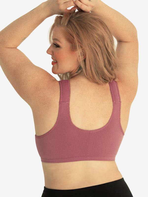 Leading Lady The Meryl - Cotton Front-Closure Comfort & Sleep Bra