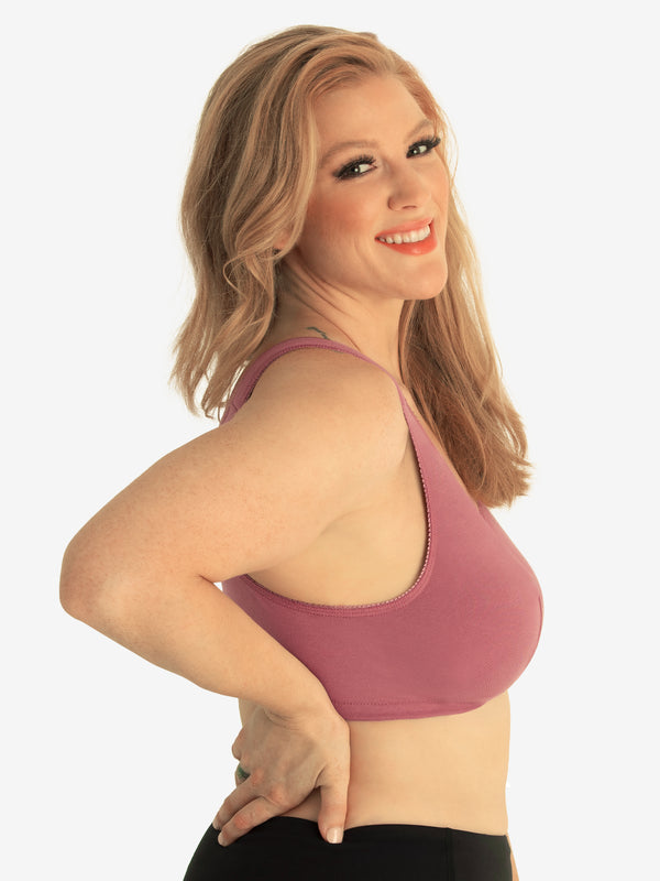 Leading Lady The Meryl - Cotton Front-Closure Comfort & Sleep Bra