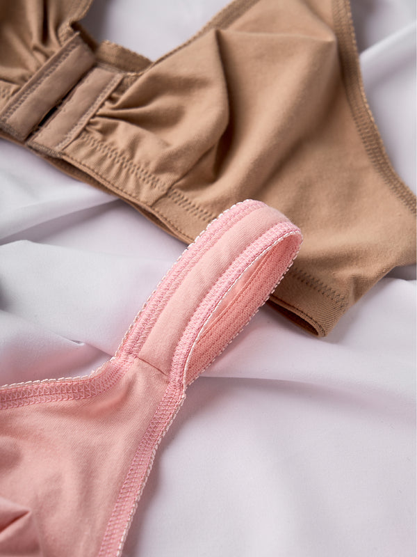 Leading Lady The Meryl - Cotton Front-Closure Comfort & Sleep Bra