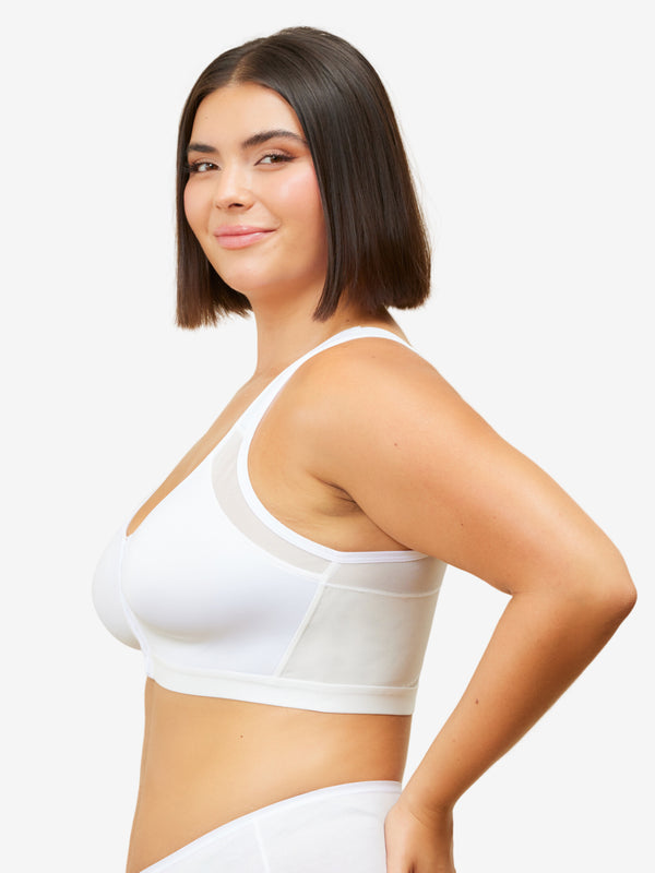 Leading Lady The Moira - Front-Closure Posture Back Support Bra