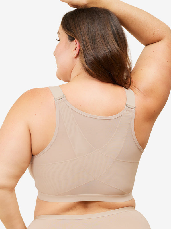 Leading Lady The Moira - Front-Closure Posture Back Support Bra
