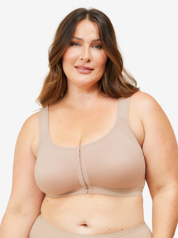leading lady The Moira - Front-Closure Posture Back Support Bra