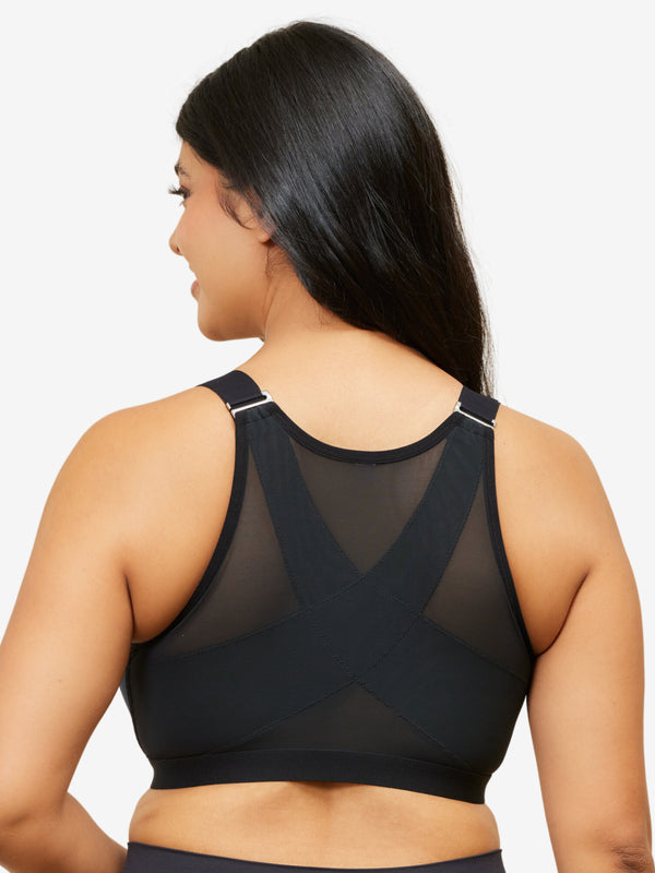Leading Lady The Moira - Front-Closure Posture Back Support Bra