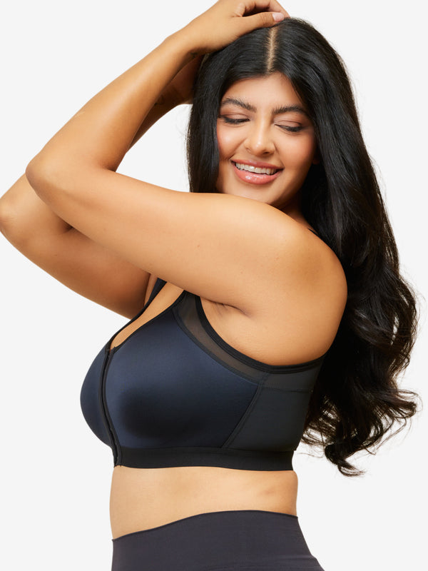 Leading Lady The Moira - Front-Closure Posture Back Support Bra