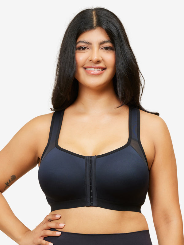 leading lady The Moira - Front-Closure Posture Back Support Bra